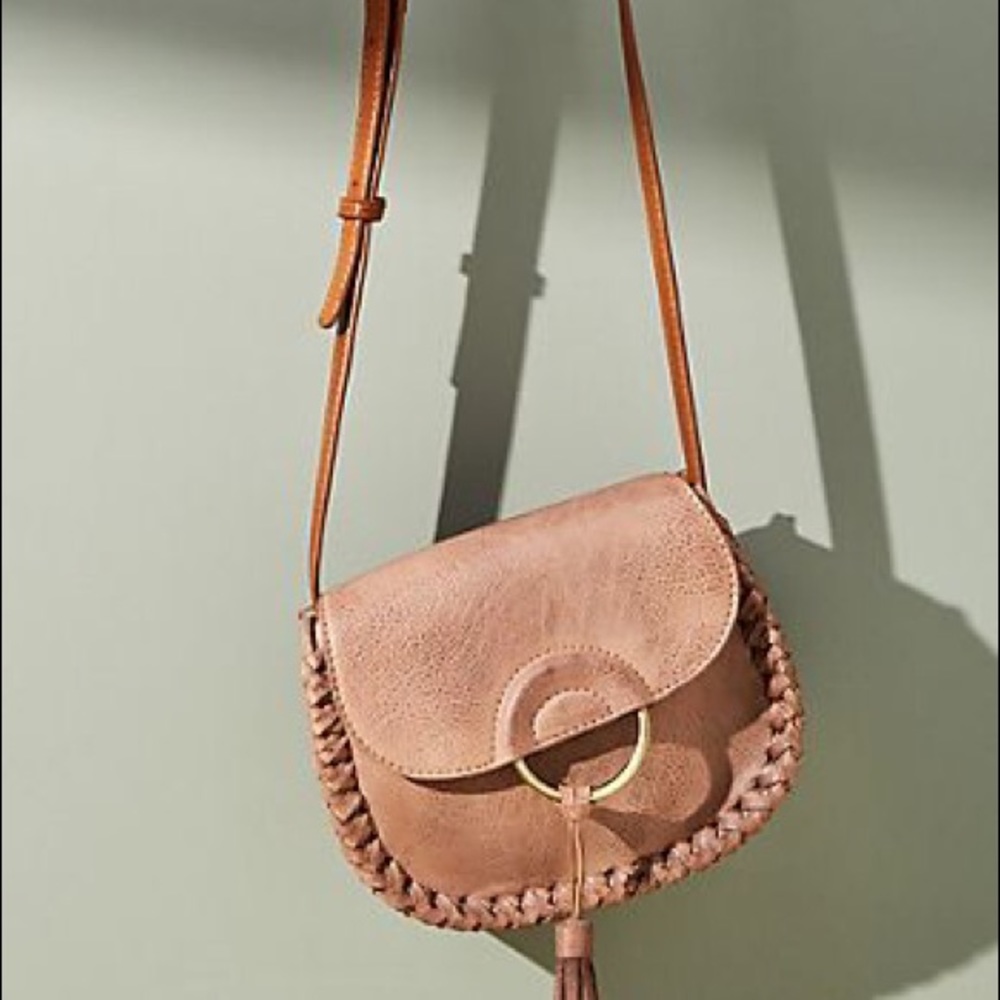 NWT Anthropologie saddle bag